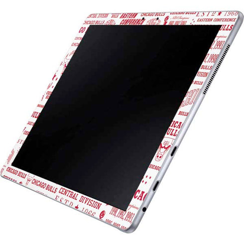 NBA Chicago Bulls Historic Blast Galaxy Book 12in Skin